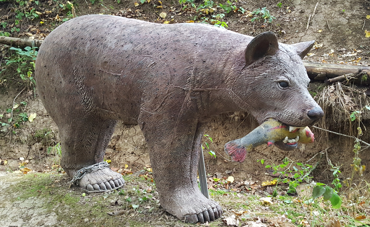 Colemen Traditionell intuitiv Bogenschießen, 3D Bogenparcours Bärleinsparcours
