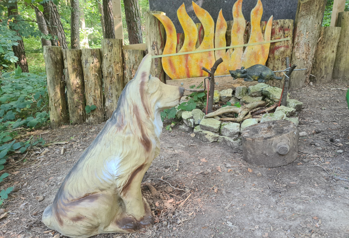 Colemen Traditionell intuitiv Bogenschießen, 3D Bogenparcours, Traditioneller Bogenparcours Eckartshausen