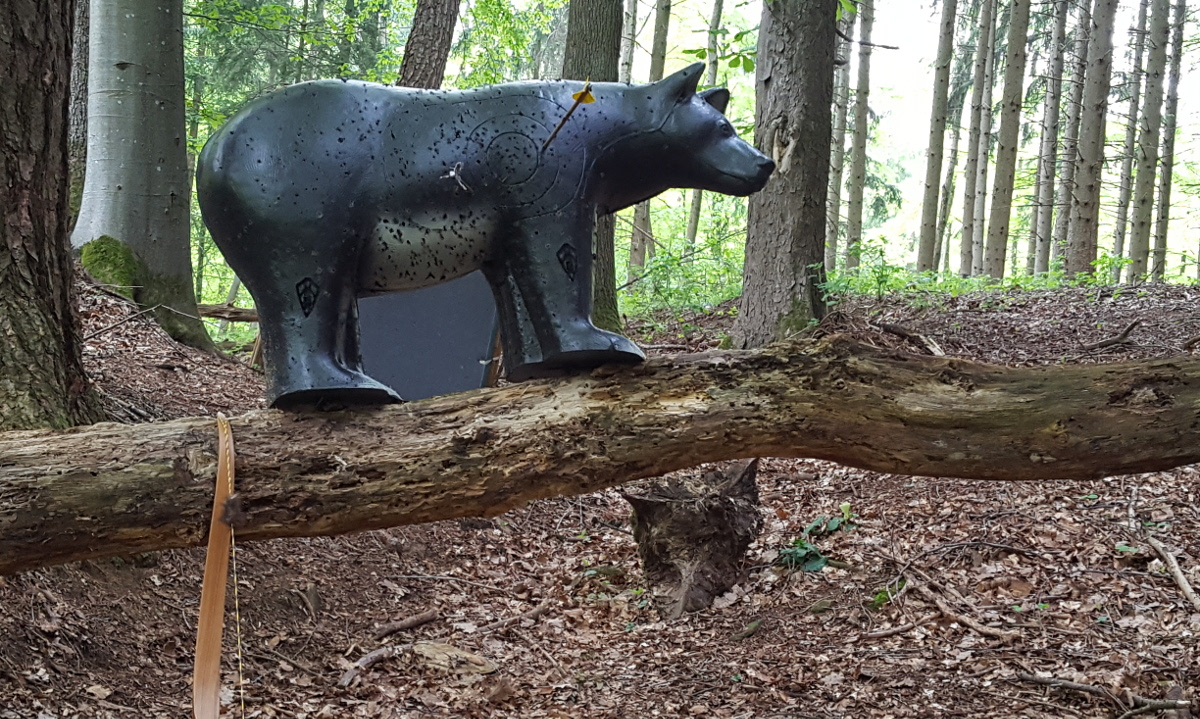 Colemen Traditionell intuitiv Bogenschießen, 3D Bogenparcours Donzdorf