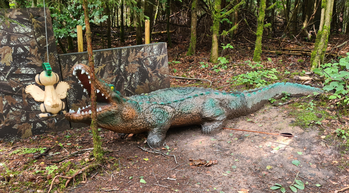 Colemen Traditionell intuitiv Bogenschießen, 3D Bogenparcours Bucher Bogner Lauterbach