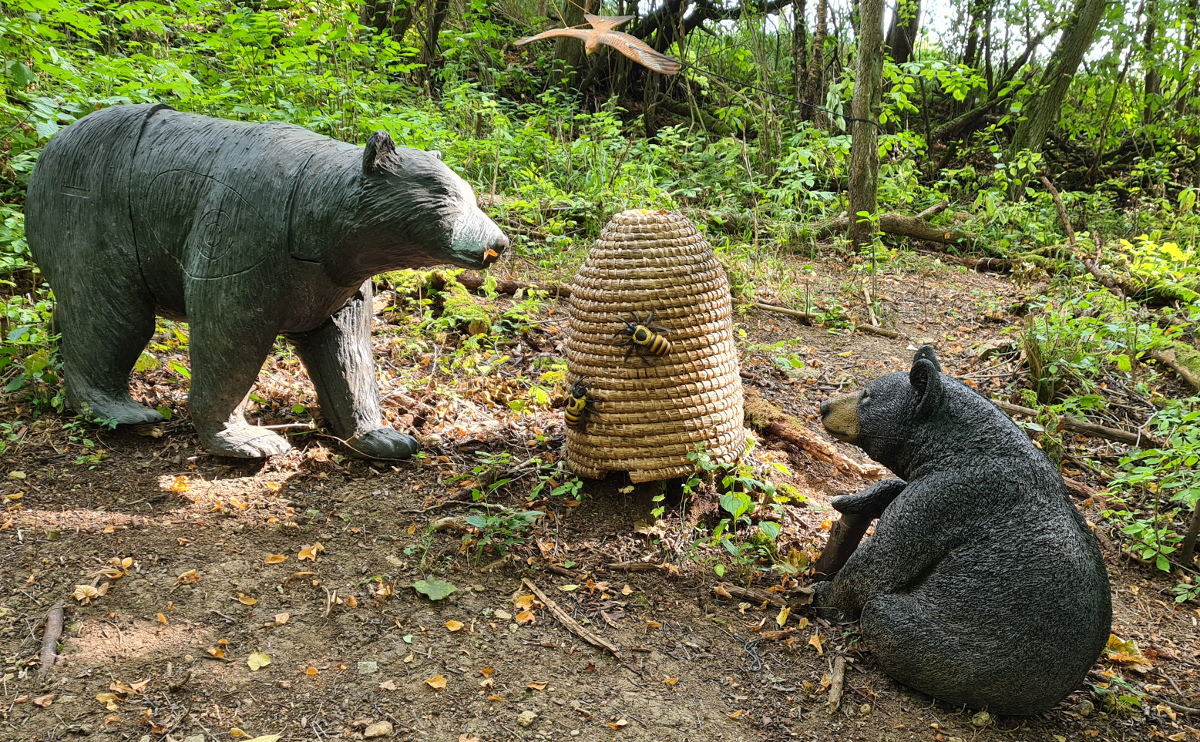 Colemen Traditionell intuitiv Bogenschießen, 3D Bogenparcours Streutal Archers