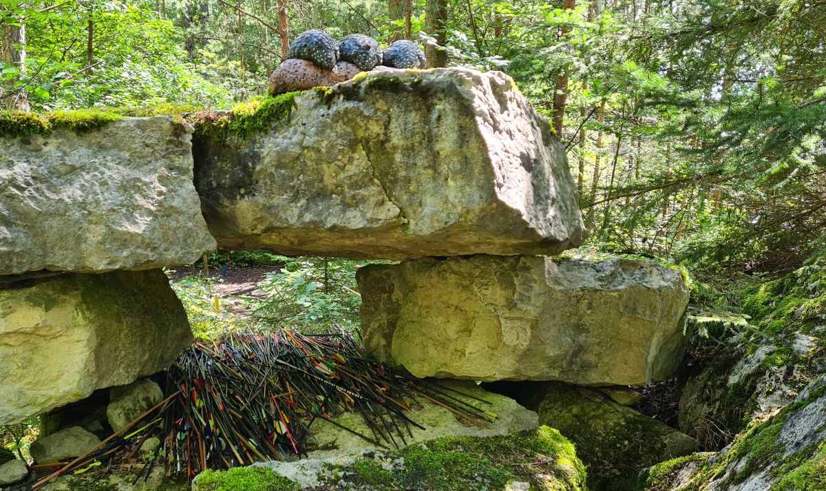 Colemen Traditionell intuitiv Bogenschießen, 3D Bogenparcours Tombows