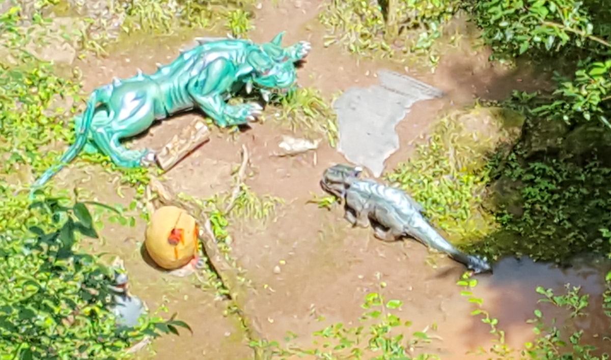 Colemen Traditionell intuitiv Bogenschießen, 3D Bogenparcours Wolfsschlucht